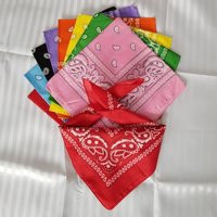 Paisley Bandanas Unisex, Bunter Stirnband Schal, 100% Baumwolle 55cm×55cm | Etsy (DACH)