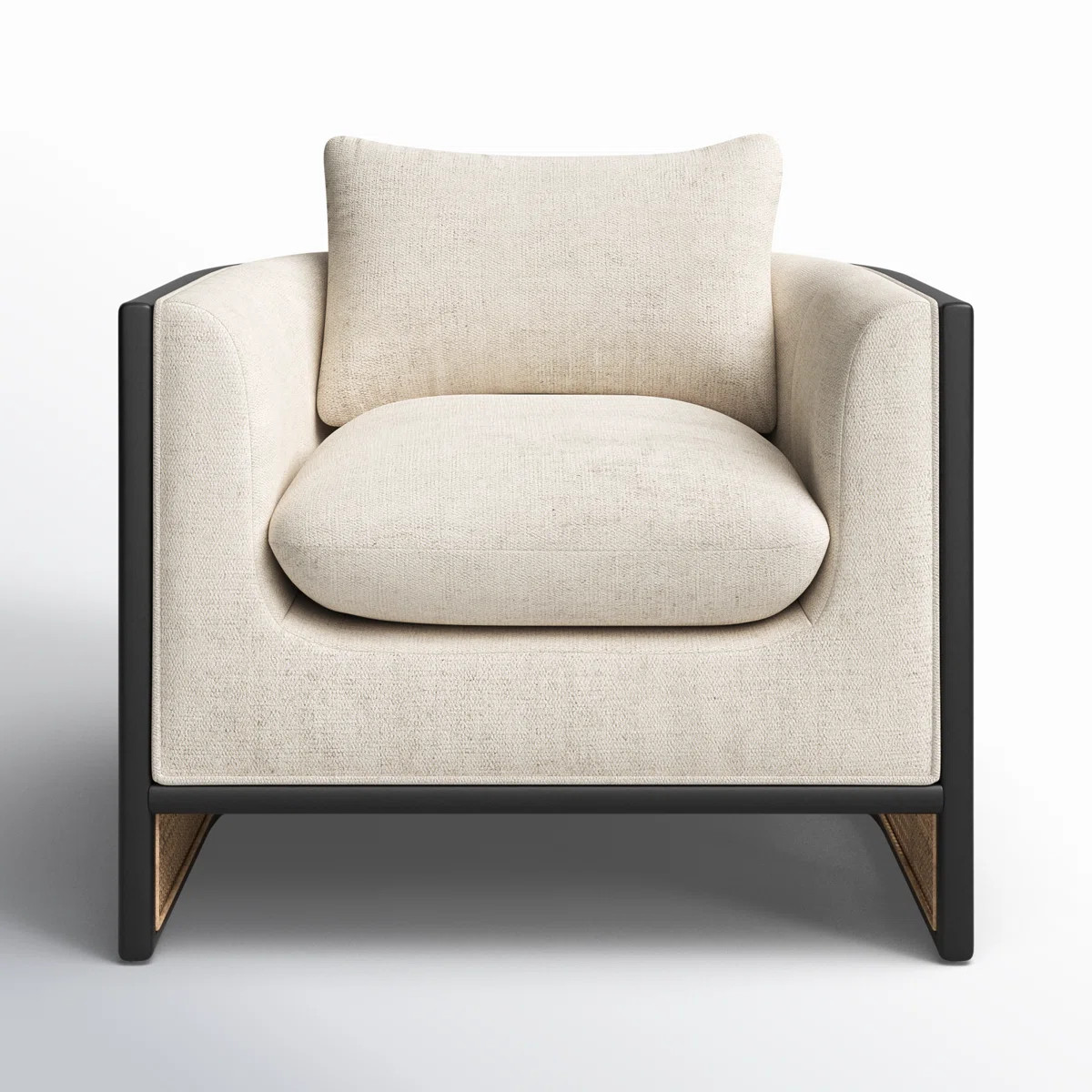 Round out a cozy reading nook or add an extra spot to sit on your covered porch with this breezy ... | Wayfair North America