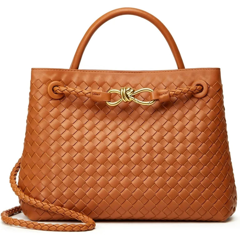 Stylish Woven Bag for Women - Trendy Shoulder Handbags and Purses Elegant Gift for Your Wife, Mot... | Walmart (US)