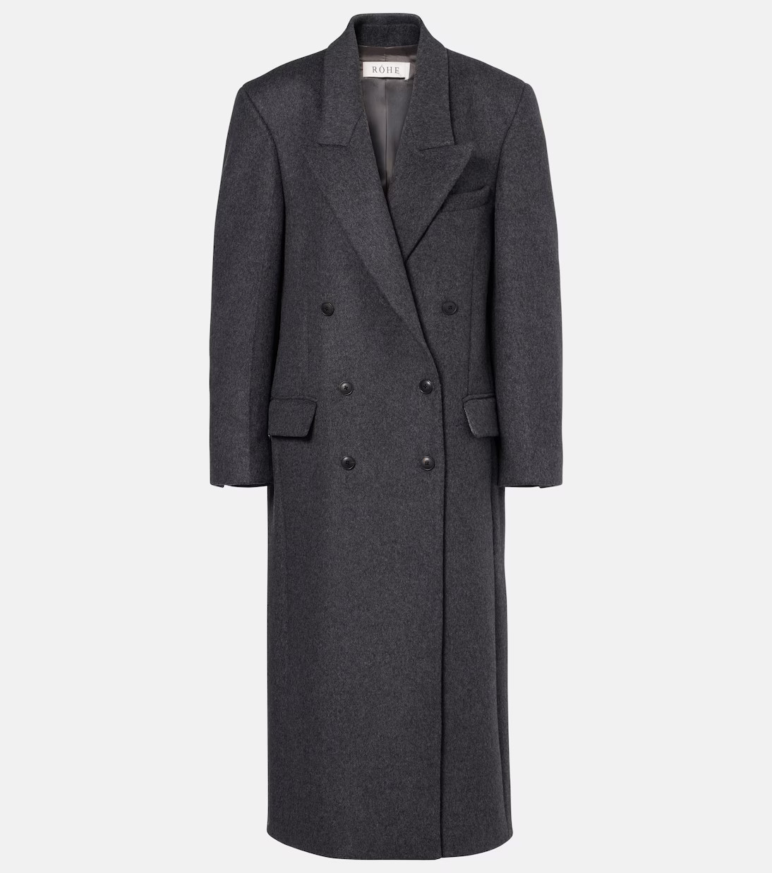 Double-breasted wool-blend coat | Mytheresa (UK)