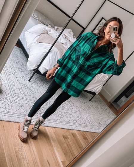 aerie flannel size small 