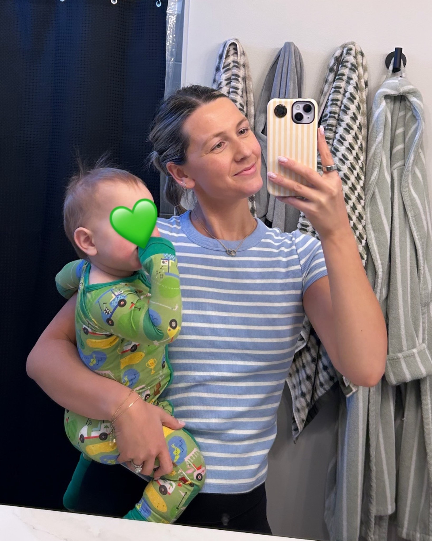 Cozy mom ootd + our favorite little sleepies zippies 

#LTKgrwm #LTKootd