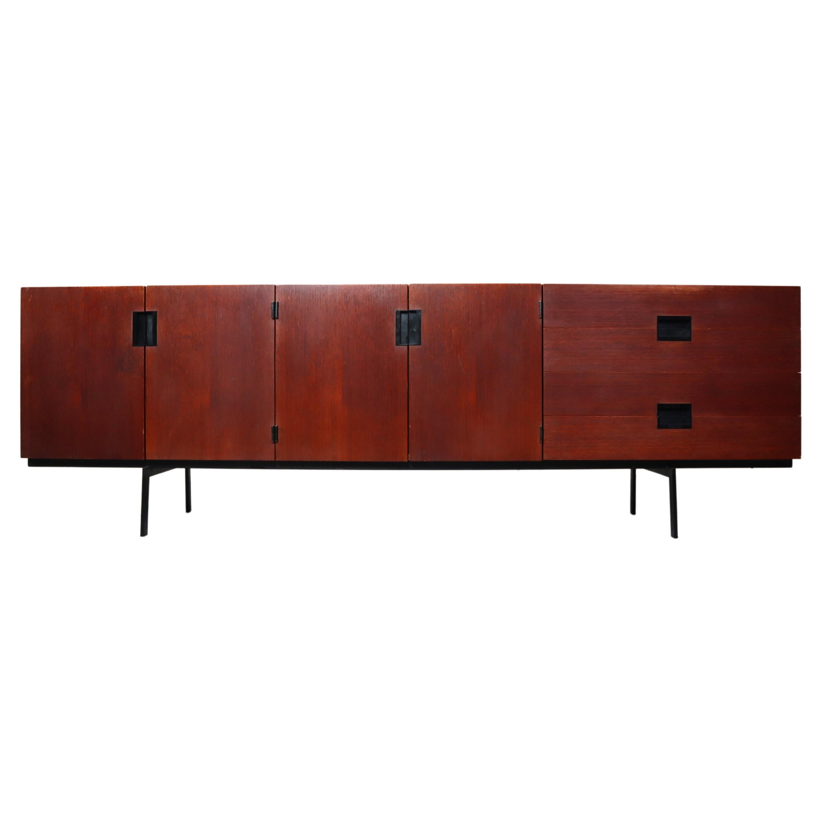 Teak Sideboard Du03 By Cees Braakman For Ums Pastoe, 1958, Netherlands | 1stDibs