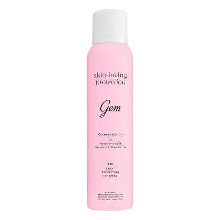 Gem Skin-Loving 72hour Protection Antiperspirant Deodorant Spray: Coconut Vanilla 3.8 oz | Walmart (US)