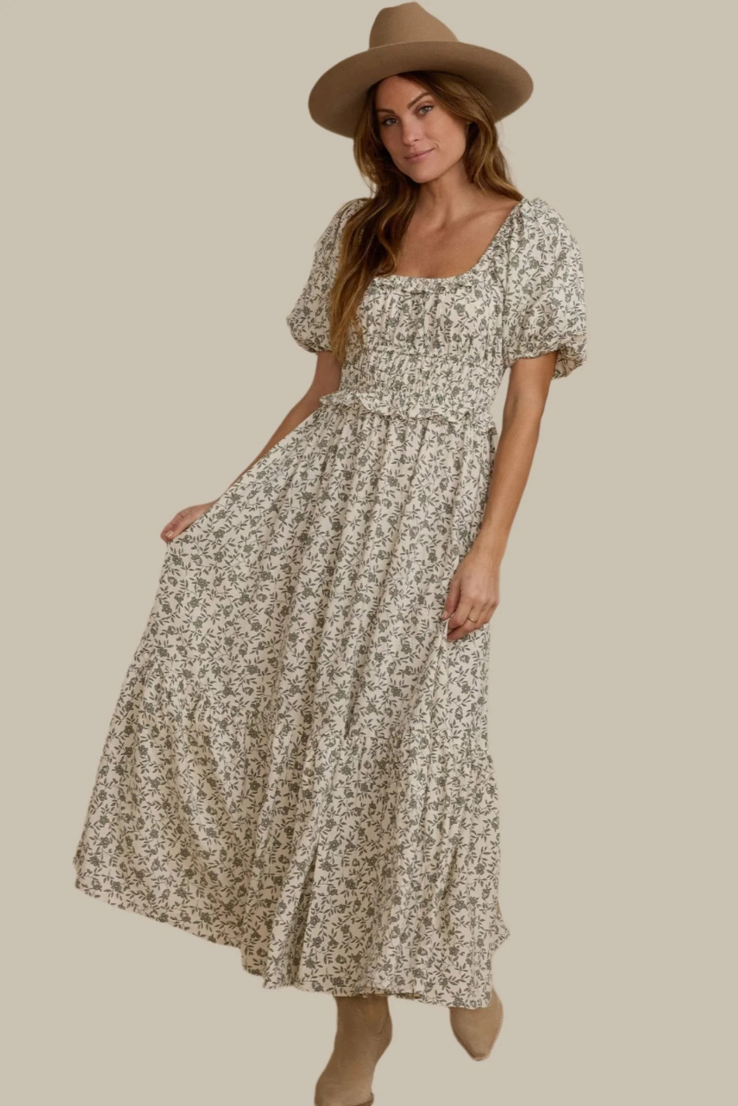 Rylee & Cru Sage Vines Dress | Four and Twenty Sailors