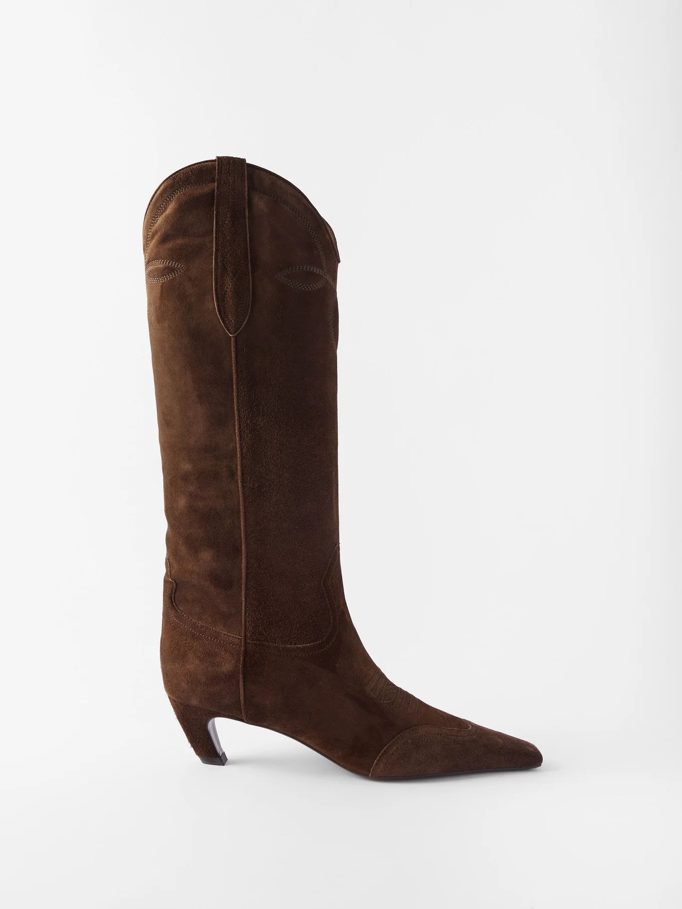 Dallas 45 suede knee-high boots | Matches (US)
