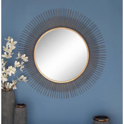 Leslie Modern and Contemporary Wall Mirror Wrought Studio™ | Wayfair North America