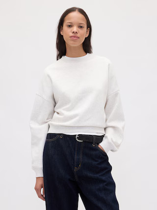 VintageSoft Wedge Crewneck Sweatshirt | Gap (US)