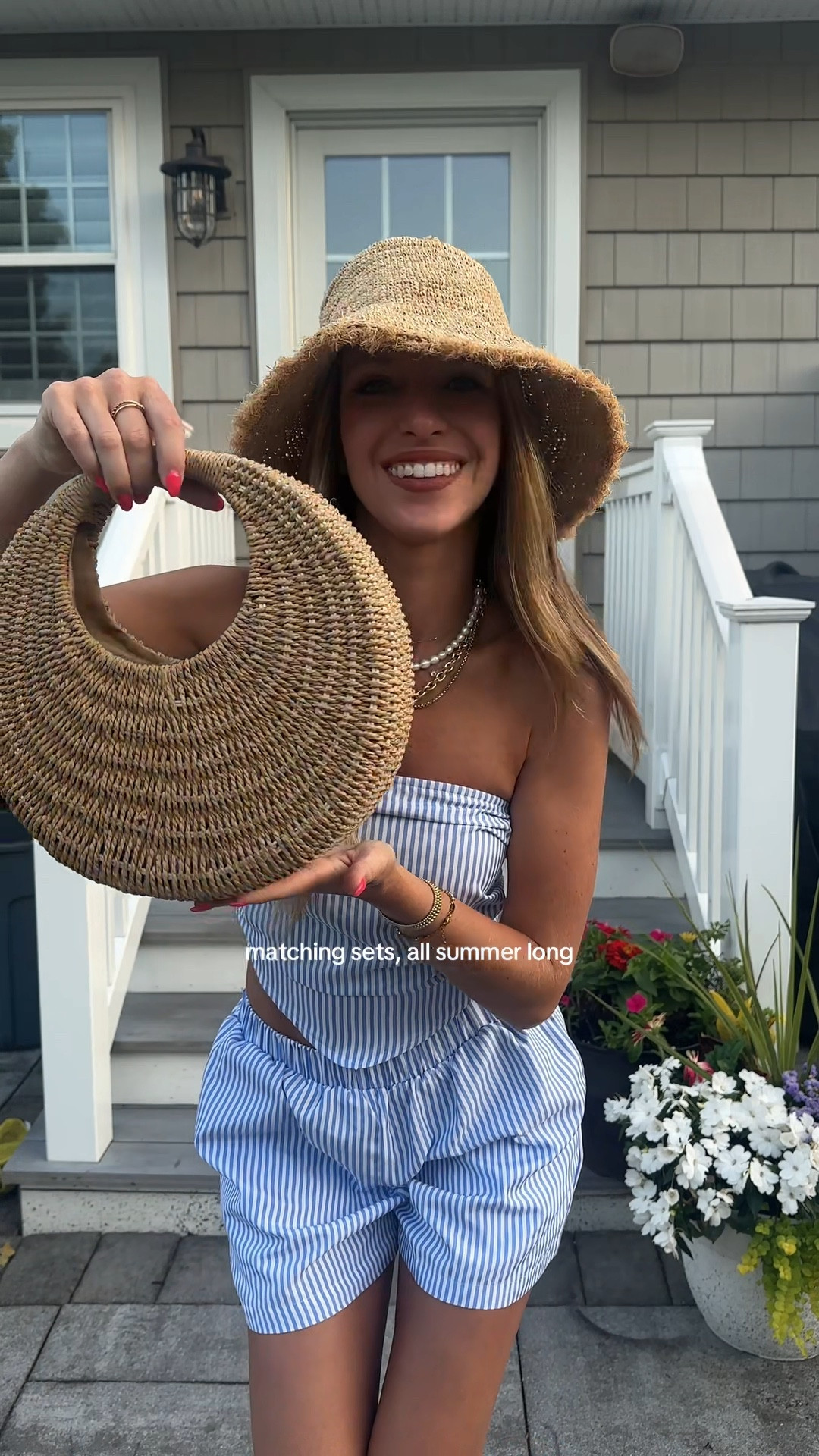 Coastal casual done right 🤍💙 This blue and white striped set from Amazon is my go-to for beach strolls, brunch, and everything in between. Lightweight, comfy, and effortlessly chic—this one’s a summer must!
#AmazonFinds #LTKSummer #CoastalStyle #EffortlessStyle #StripedSet #BeachVibes #AmazonStyle #SummerOOTD #ResortStyle #PreppySummer #LTKUnder100 #WeekendStyle #ChicAndSimple #BlueAndWhite

#LTKSeasonal #LTKFindsUnder50 #LTKTravel