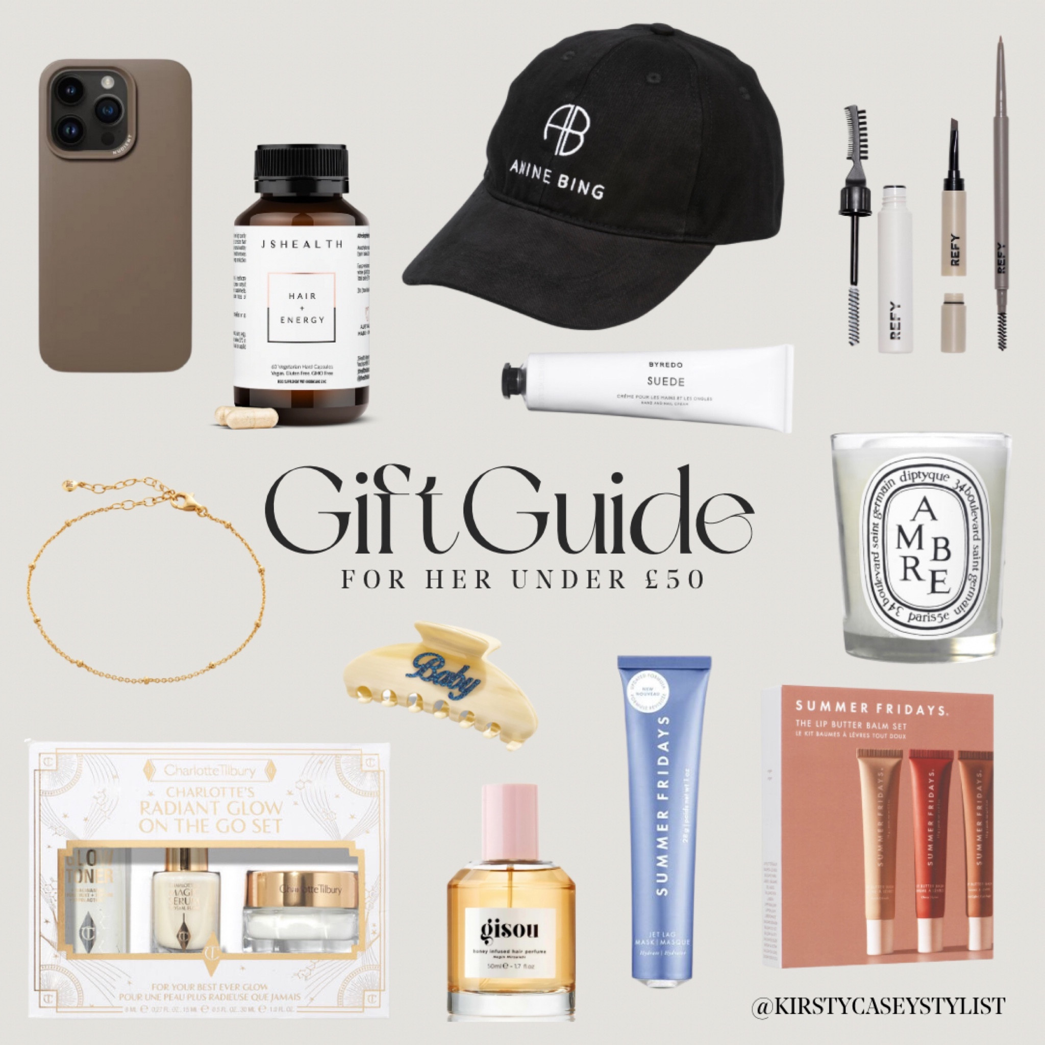 The ultimate gift guide for her under £50!! 

#LTKGiftGuide #LTKSeasonal #LTKfindsunder50