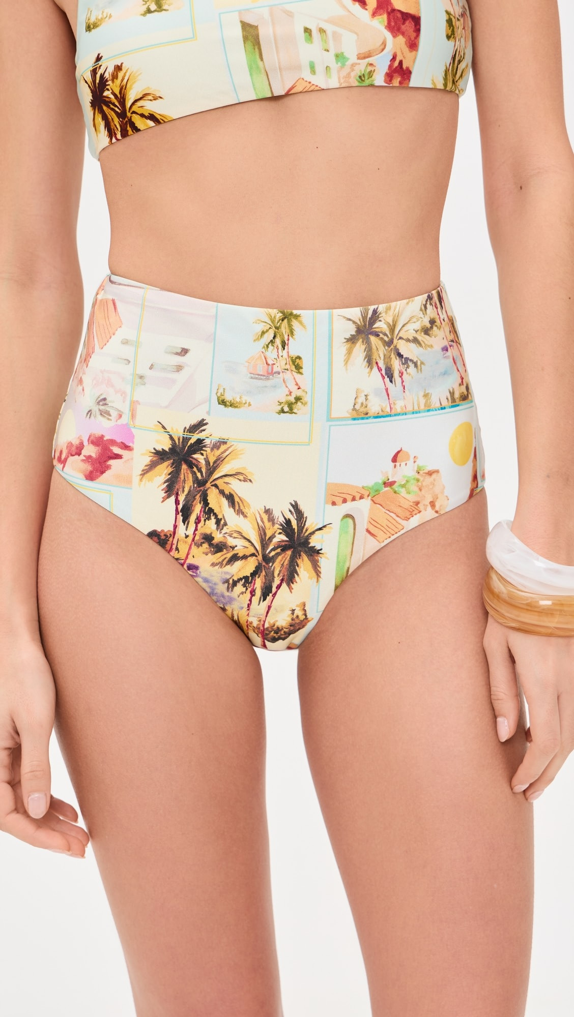 Dolce High Waisted Bikini Bottoms | Shopbop