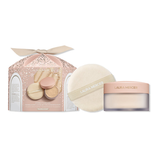 Divinely Flawless Translucent Loose Setting Powder & Puff Set | Ulta