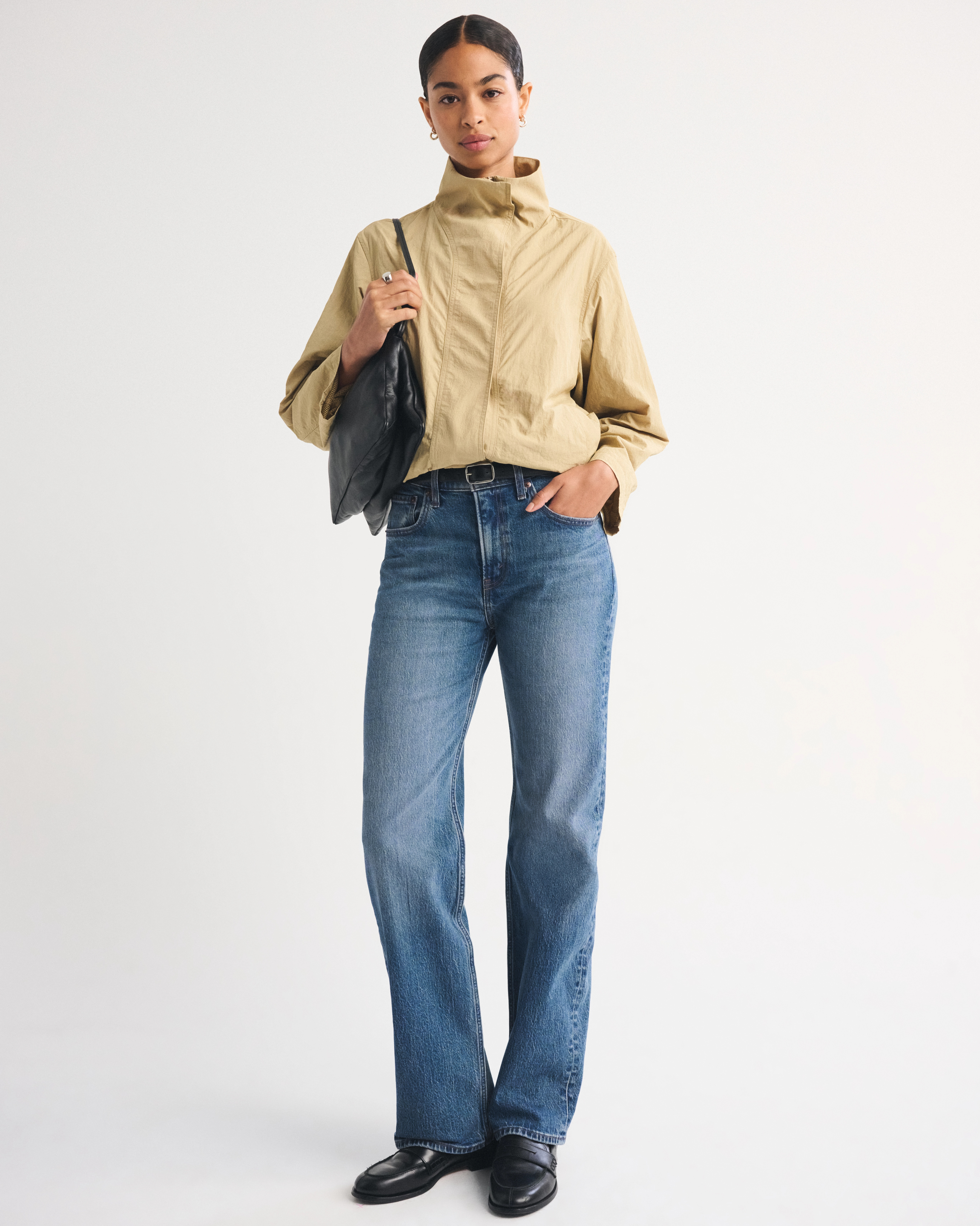 High Rise 90s Relaxed Jean | Abercrombie & Fitch (US)