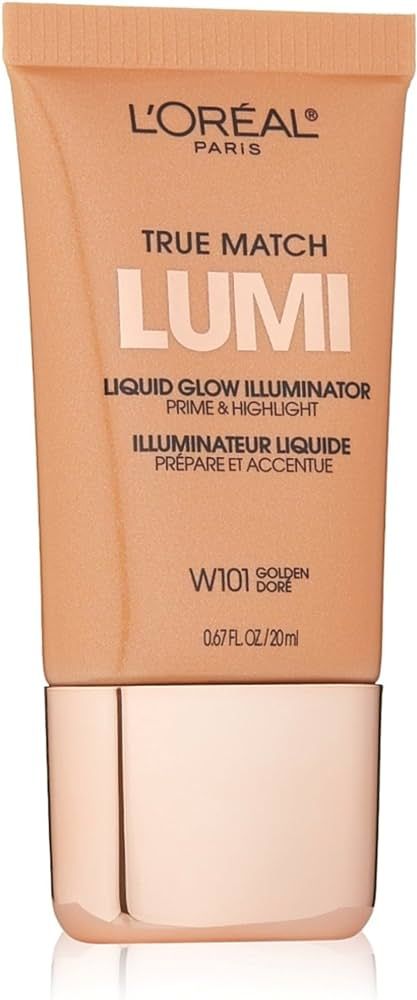 L'Oréal Paris True Match Liquid Glow Illuminator, Golden, 0.67 fl. oz. | Amazon (US)