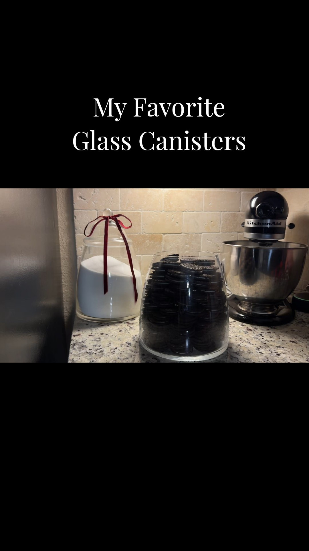 Simple glass canisters from At Home are a staple in my cozy kitchen 🤍
Functional, neutral, and perfect for everyday use, especially in a rental. One of those pieces that just works. 

#LTKFindsUnder50 #LTKHome