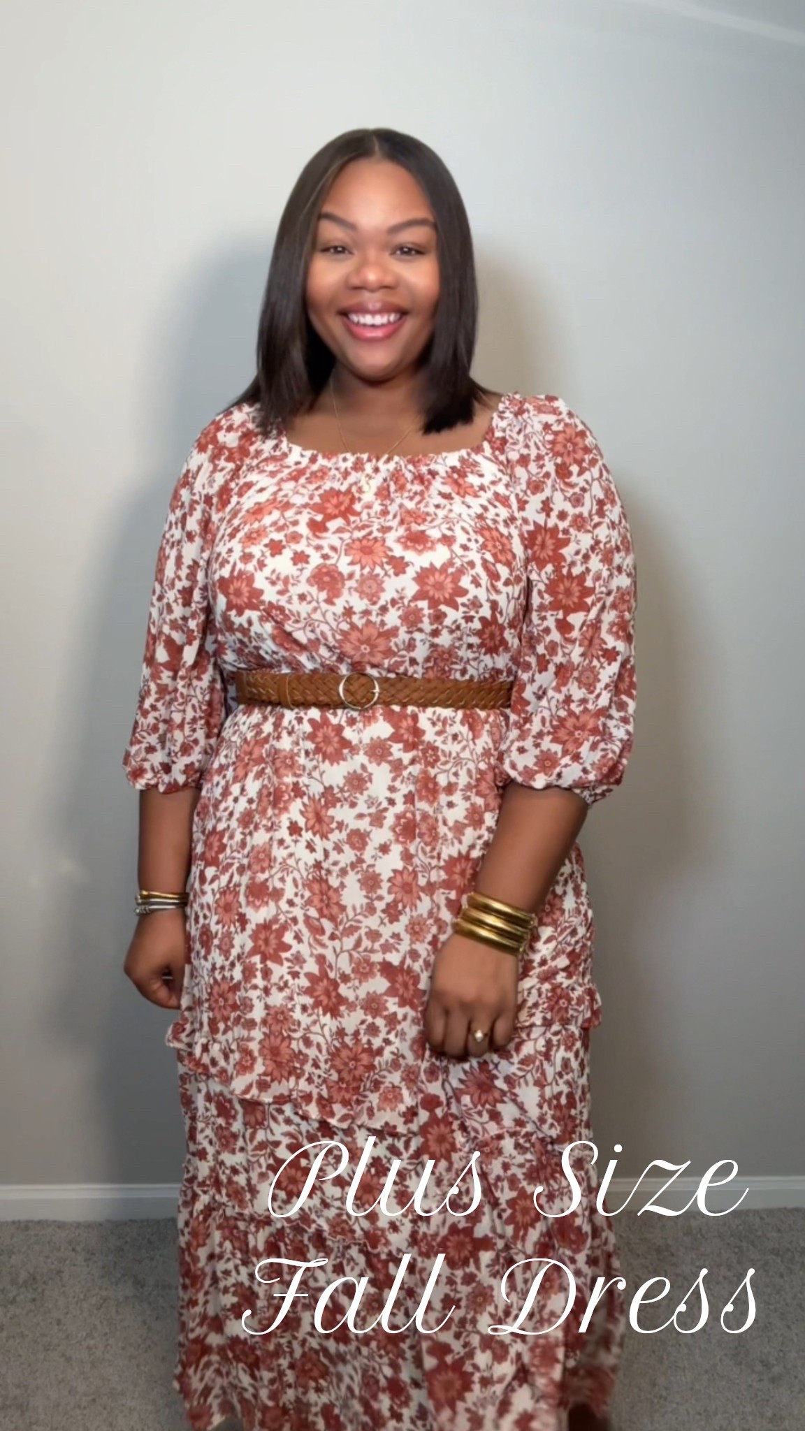 Plus Size Fall Dress from @catofashions ✨

#LTKTall #LTKMidsize #LTKPlusSize