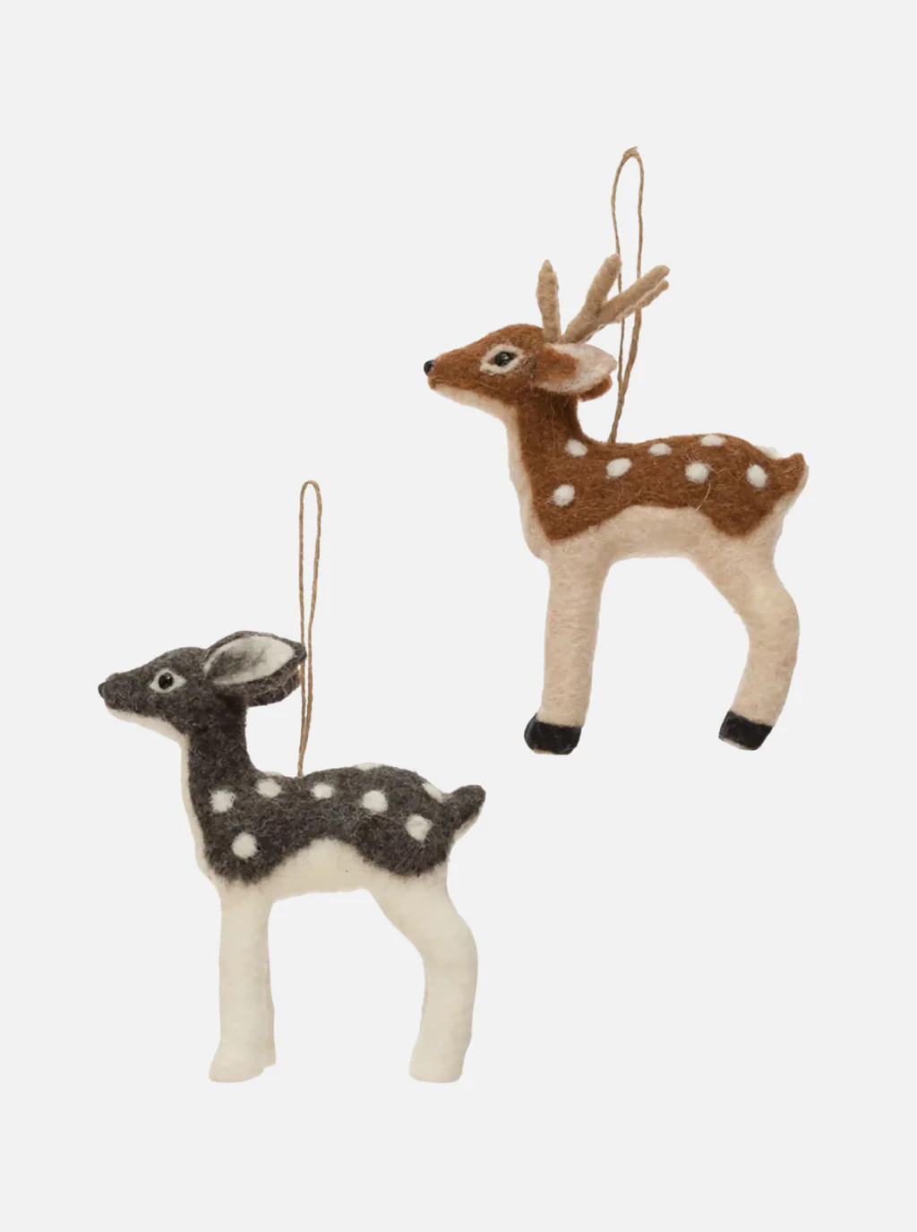 Felt Deer Ornaments | House of Jade Home