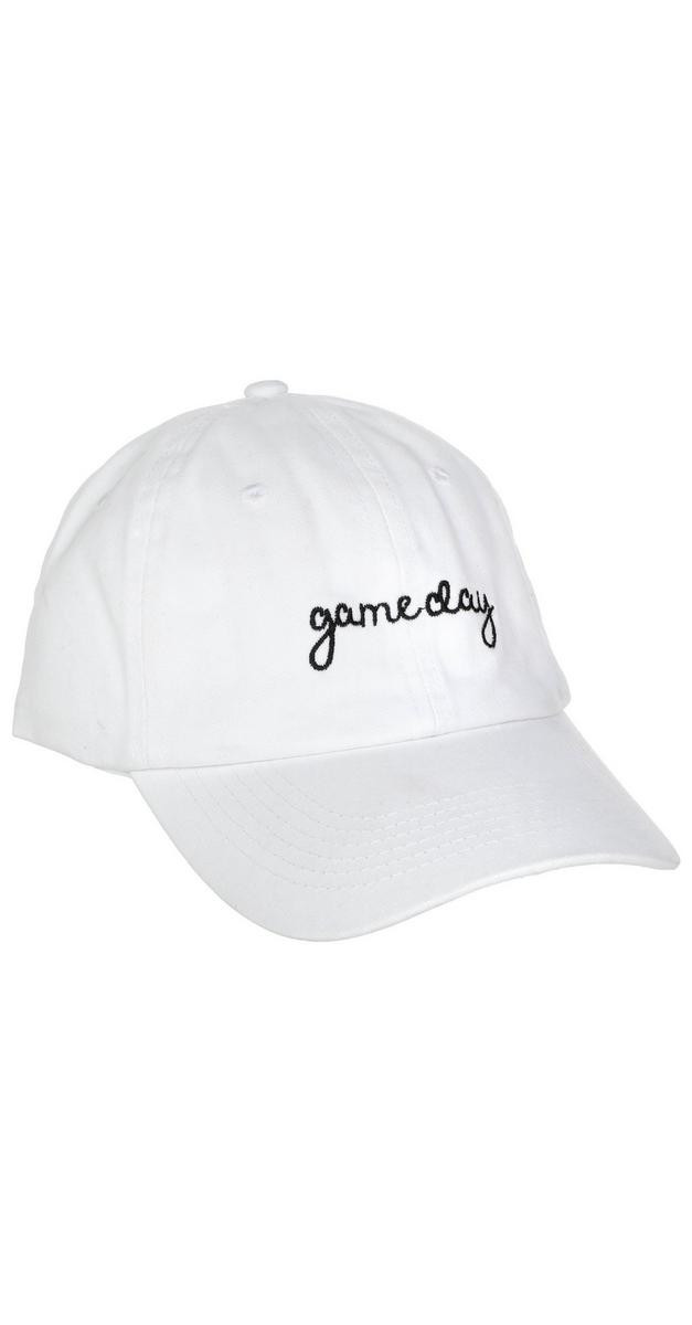 Women's Game Day Cap - White-White-0267454662710   | Burkes Outlet | bealls