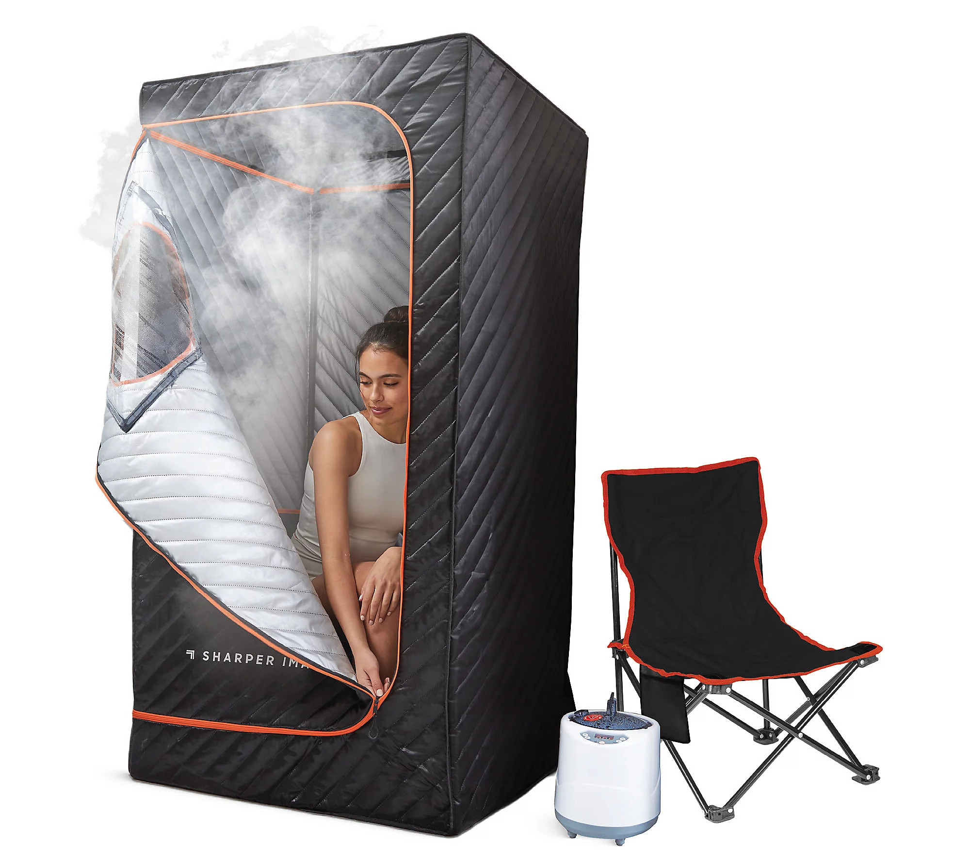 As Is Sharper Image STEAM At Home Recovery Sauna Room | QVC