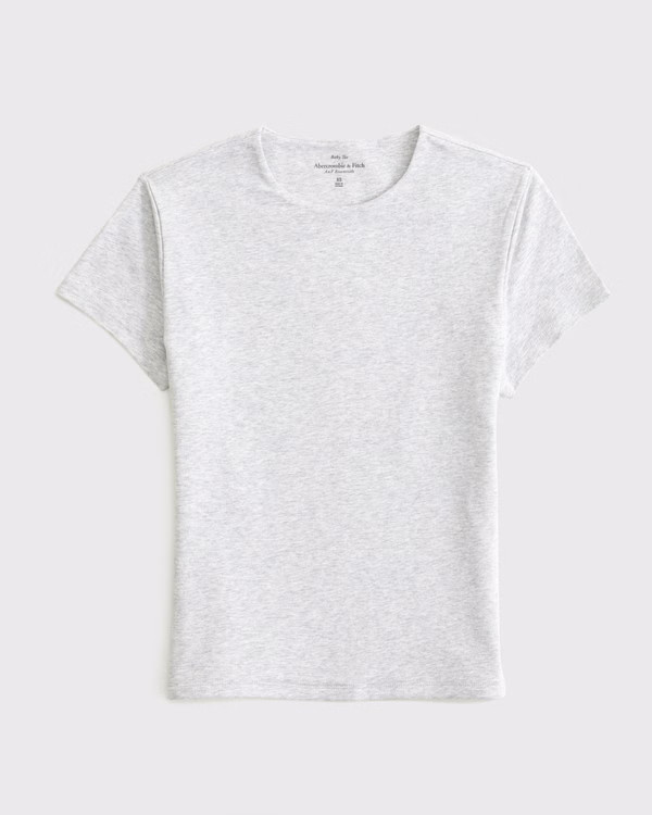 Women's Double-Lined Baby Tee | Women's New Arrivals | Abercrombie.com | Abercrombie & Fitch (US)