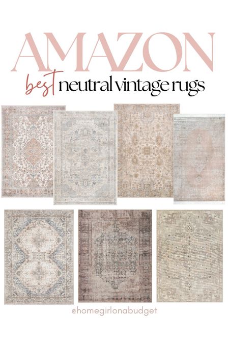 Vintage rug, Amazon rug, neutral rug, neutral area rug, bedroom rug, living room rug, home decor on a budget, modern home decor, neutral home decor, amazon home decor, amazon home finds, (4/18)

#LTKstyletip #LTKhome