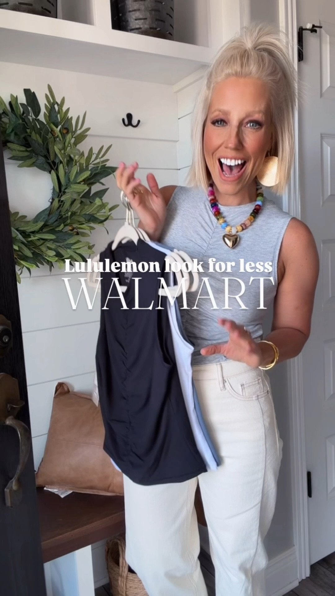 These tanks do it all! Perfect for working out yet cute enough to wear as an outfit!
⬇️⬇️⬇️
Tops size small
Jeans size 6
Shorts size small

#LTKOver40 #LTKActive #LTKSeasonal