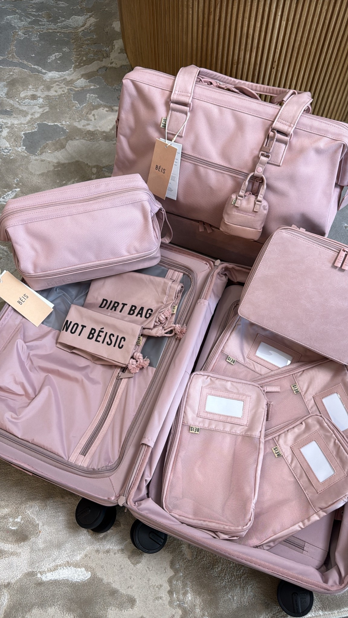 @beistravel warehouse sale is now live. Most of these pieces are at least 30% off. I love this color and how soft and pretty it is for spring.

#LTKTravel #LTKdayinmylife #LTKgrwm