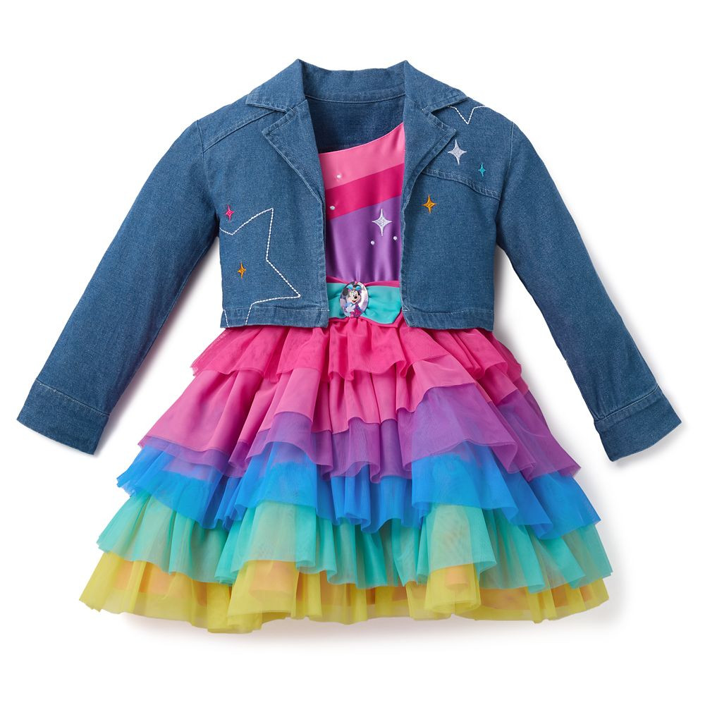 Minnie Mouse Dress and Jacket Set for Kids – Disneyland 70th Anniversary | Disney Store