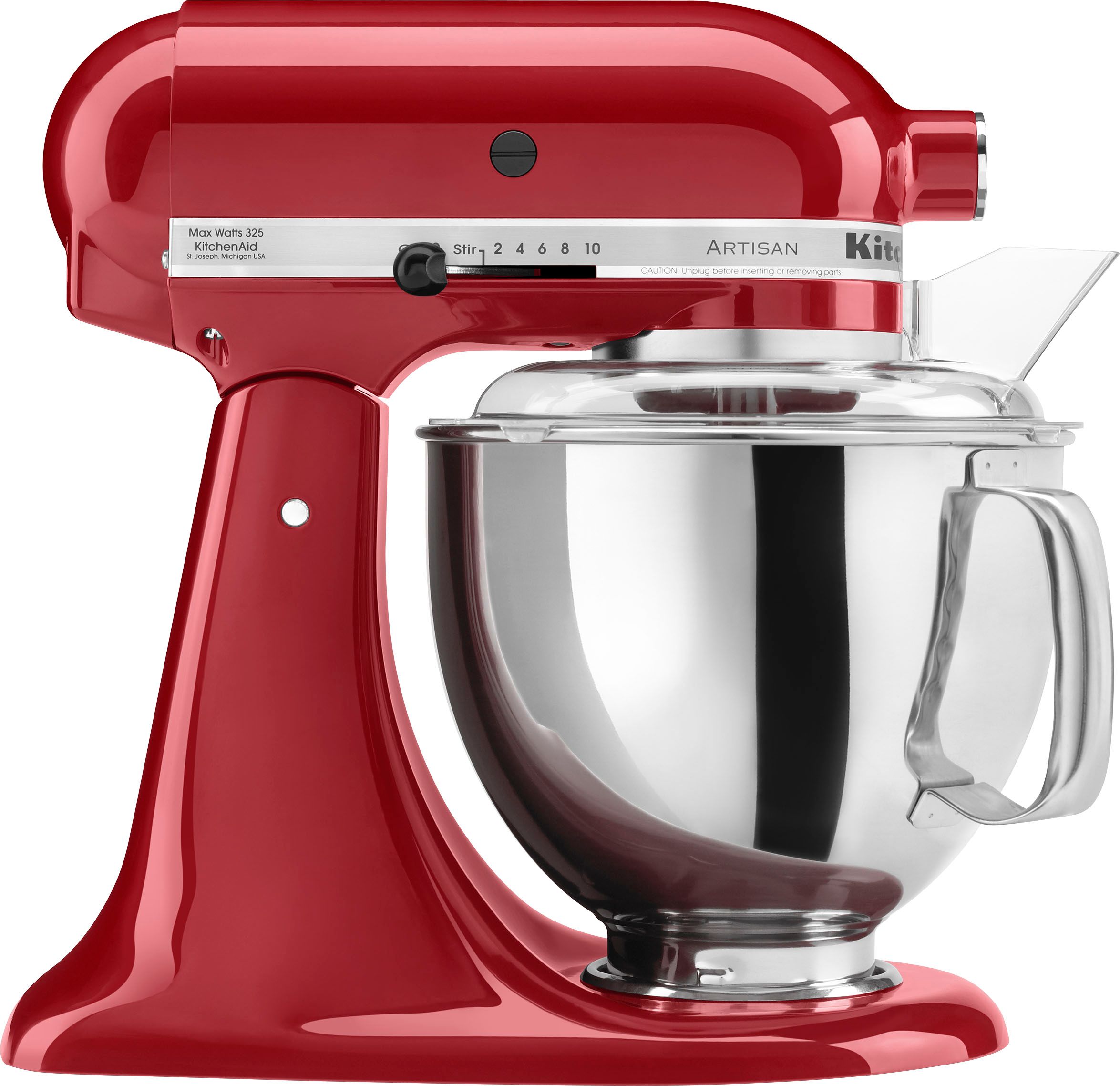 KitchenAid Artisan Series 5 Quart Tilt-Head Stand Mixer KSM150PSER Empire Red KSM150PSER - Best B... | Best Buy U.S.