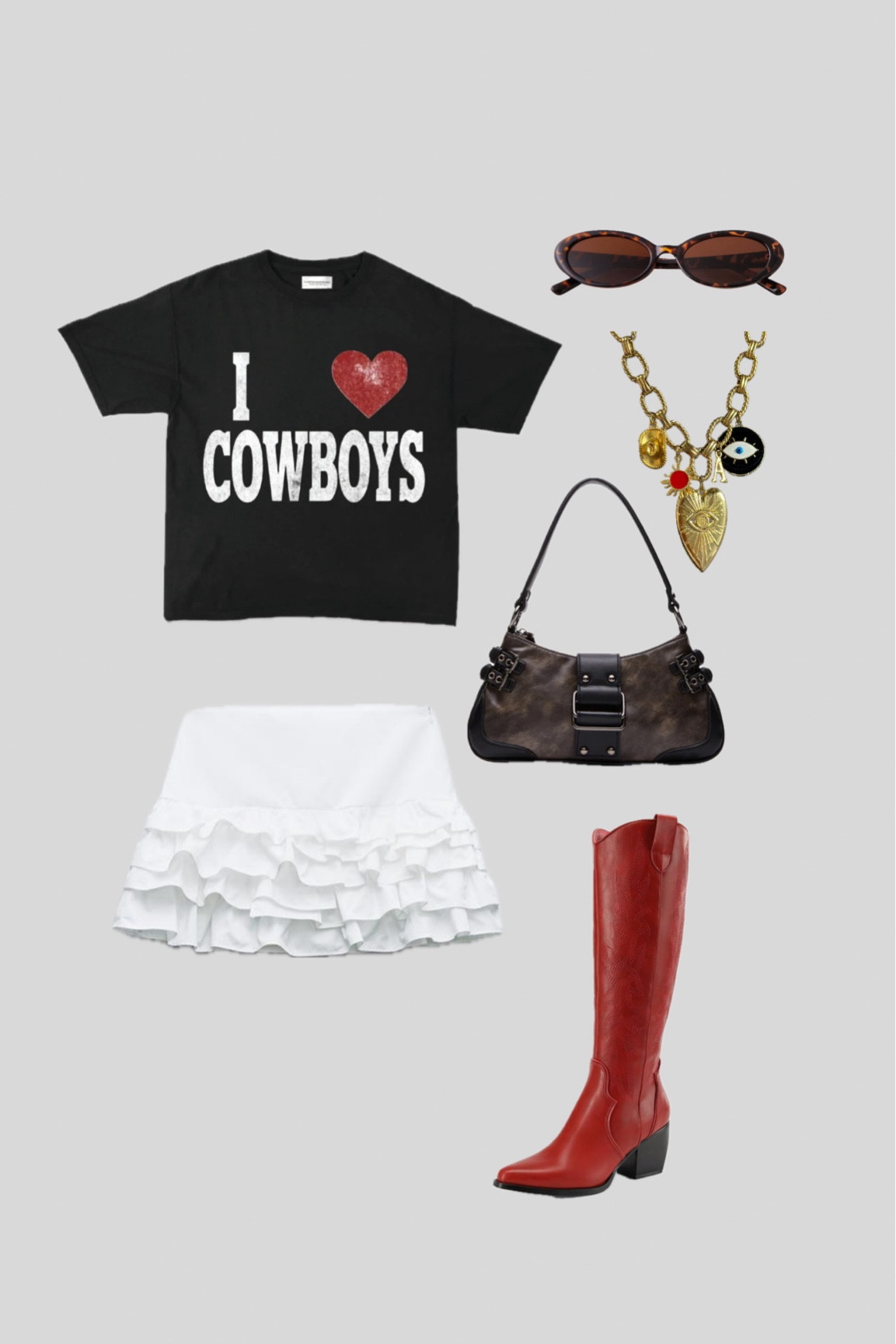 Country concert outfit inspo❤️ The top is Ranch Jackson Hole and the skirt is Zara!

#LTKFestival #LTKSeasonal #LTKstyletip