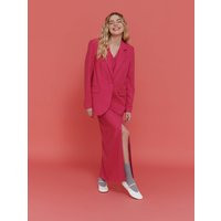 Hot Pink Blazer, Oversized Pantsuit For Women, Formal Suit Office, Wedding Guest, Prom Suit, Rehearsal Dinner | Etsy (US)