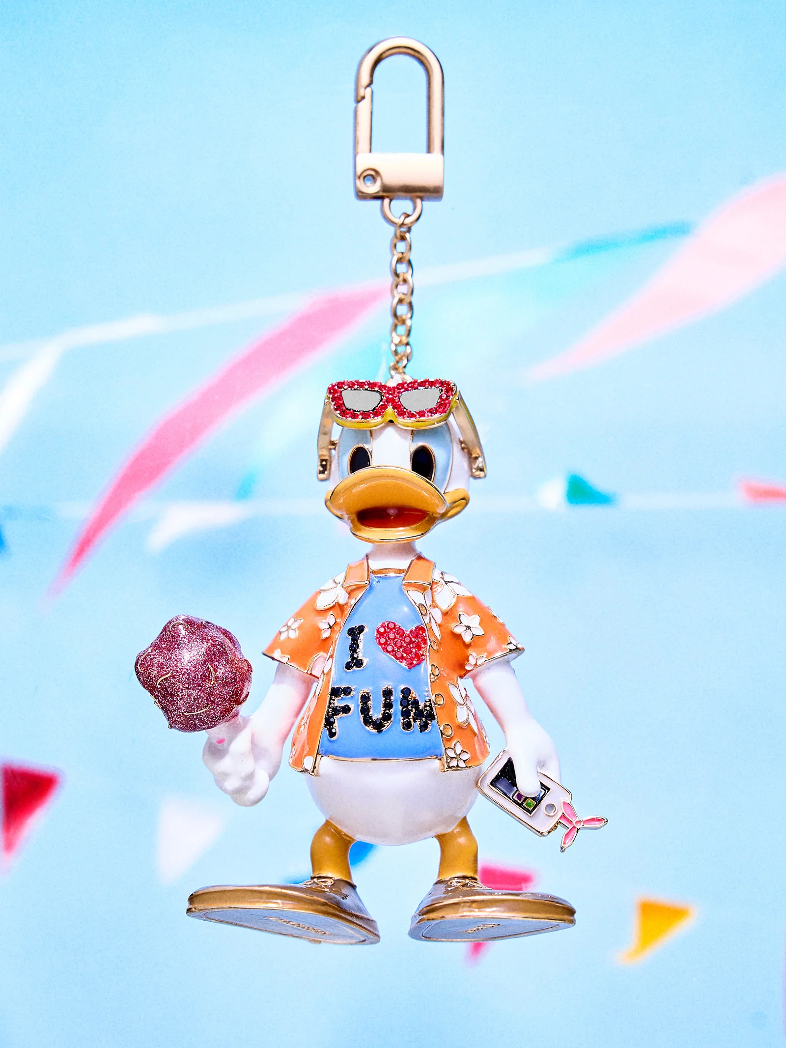 Disney Donald Duck Summer Activity Bag Charm - Donald Duck | BaubleBar