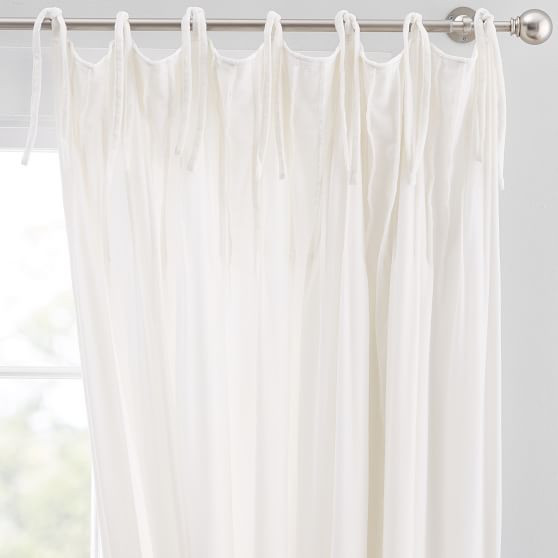 Shimmer Velvet Curtain Panel | Pottery Barn Teen