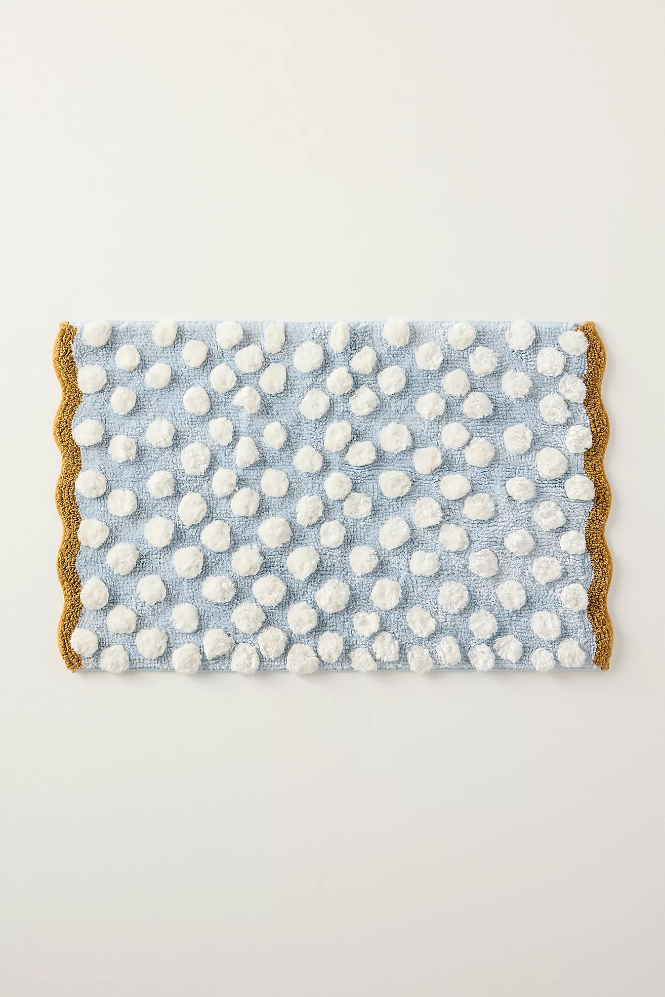 Maeve Polka Dot Tufted Bath Mat | Anthropologie (US)