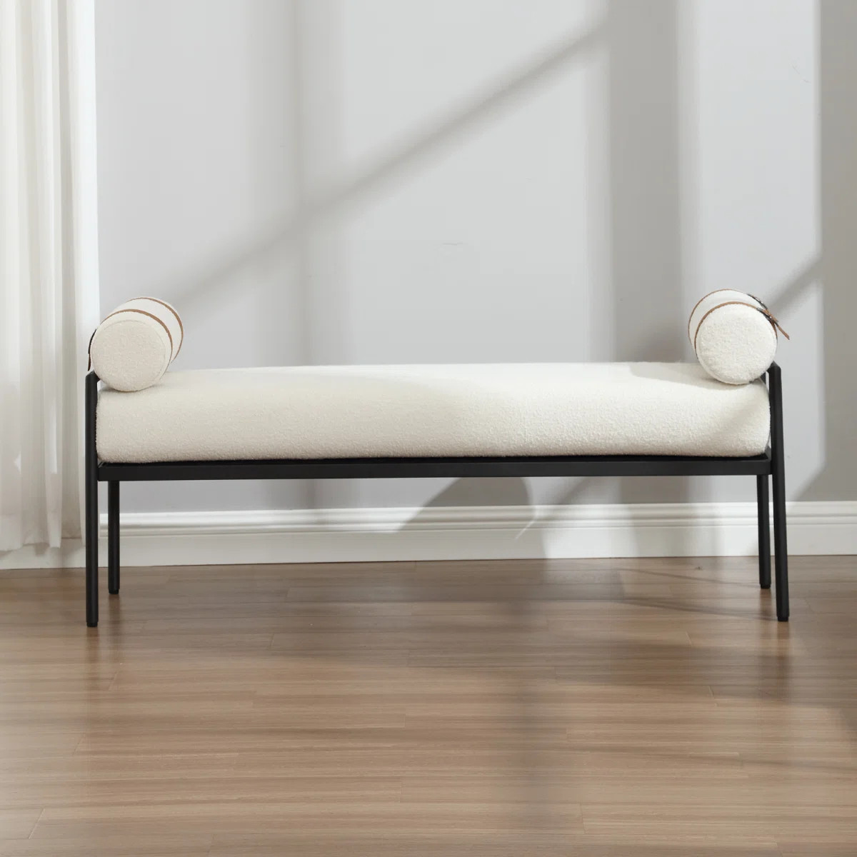 Ottoman Upholstered Bench For Living Room Bedroom | Wayfair North America
