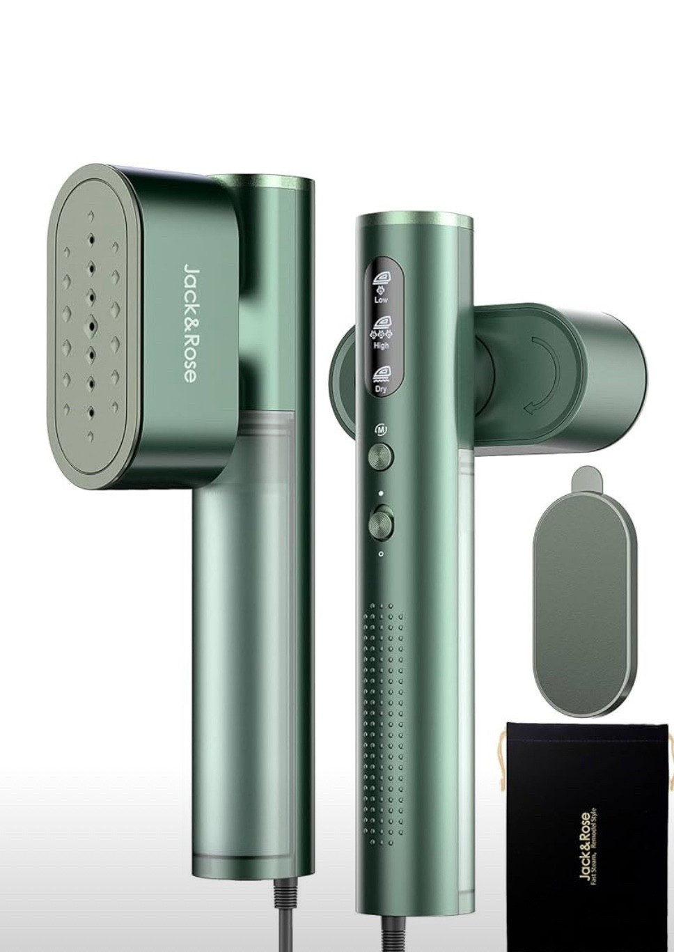 Portable steamer for all fabrics 