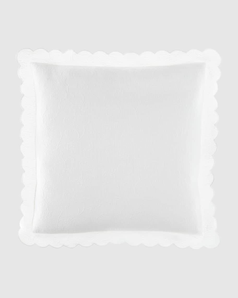 European Floral Matelasse Sham | Neiman Marcus