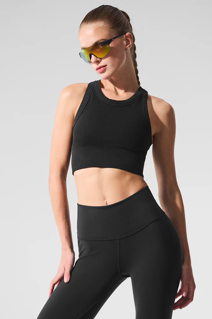 Seamless Delight High Neck Bra | Alo Yoga (US)