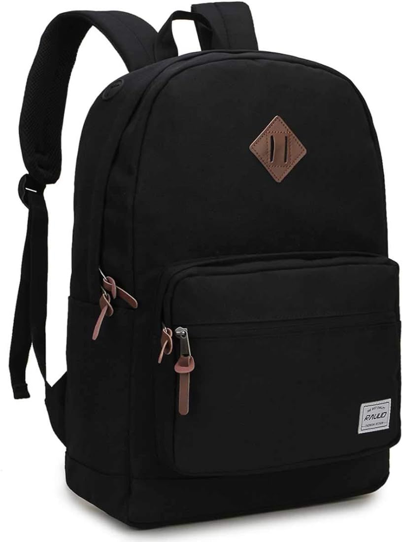 RAVUO Backpack for Men Women, Water Resistant 15.6 inch Laptop Backpack Bookbags College Daypack ... | Amazon (US)