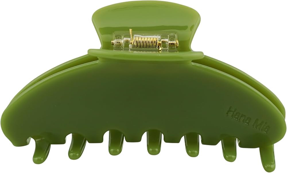 Luxury Green Claw Clip for Women | Our Acetate Green Hair Clip Feels Light, Looks Smooth and is E... | Amazon (US)