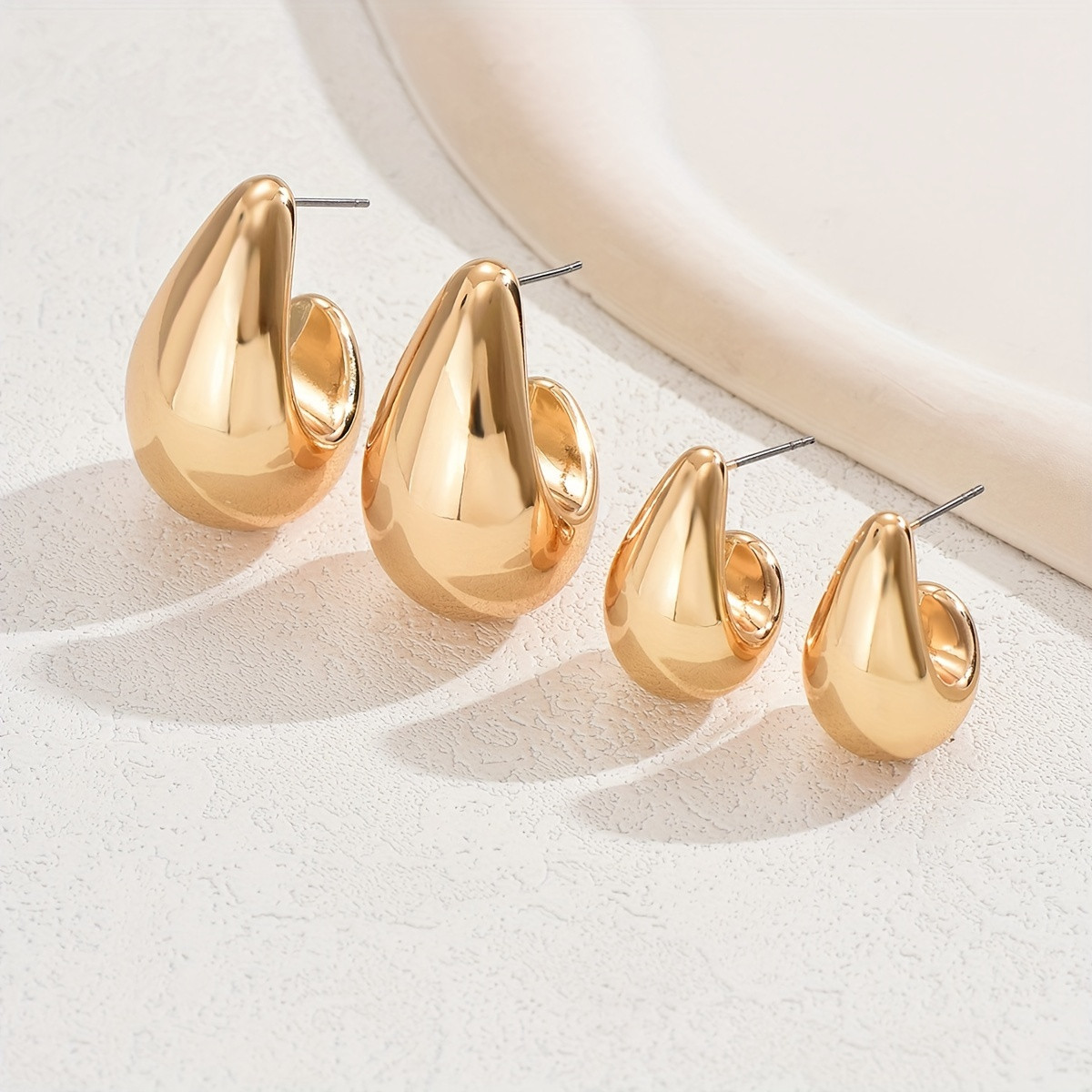 stylish versatile teardrop earrings in   sizes - Temu Canada | Temu Affiliate Program