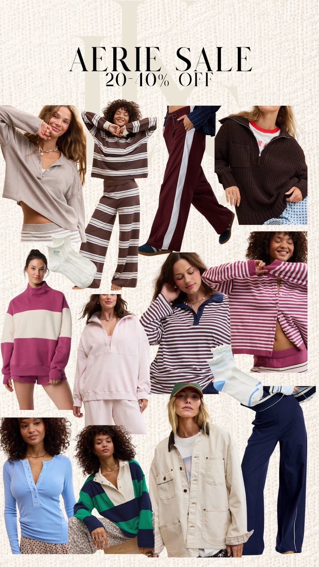 Aerie sale 20-40% off!

#LTKootd #LTKgrwm #LTKSaleAlert