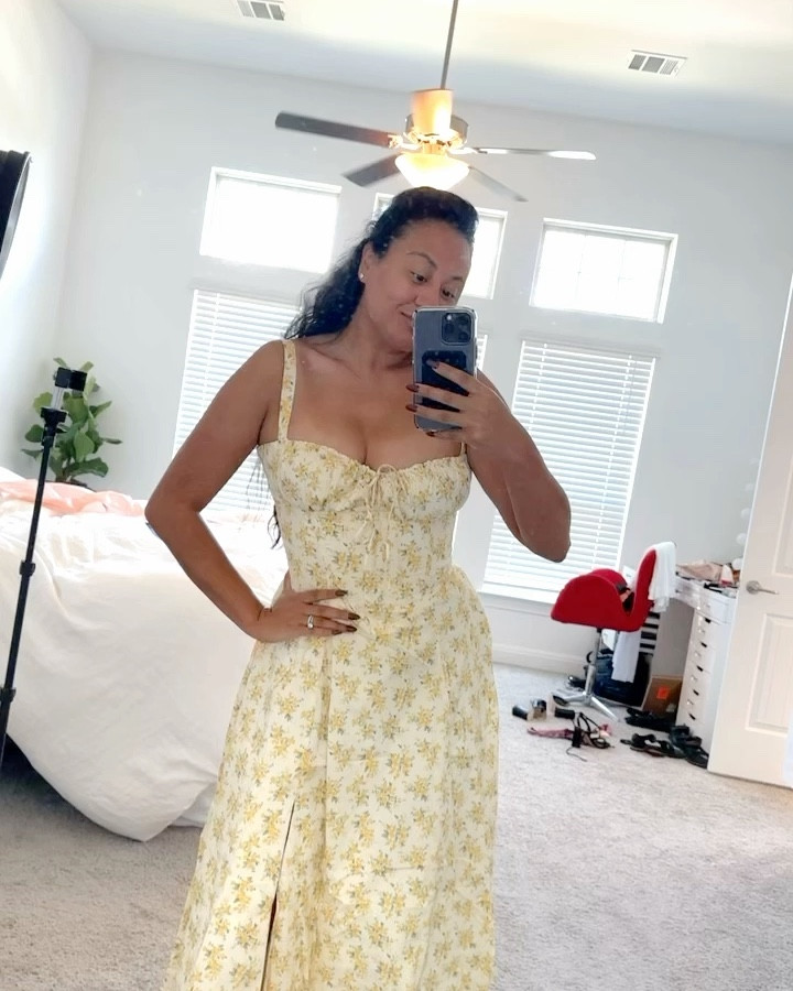 House of cb Carmen sundress 💛 #nordstrom #houseofcb 