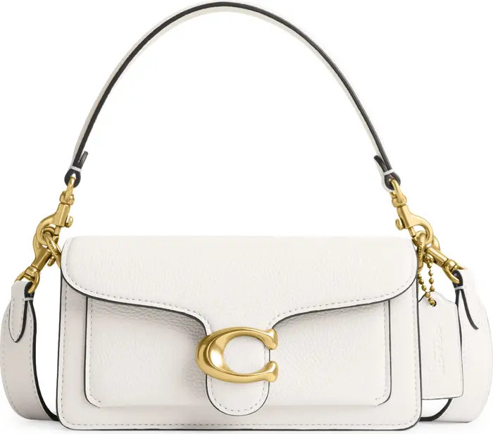 Tabby Polished Pebble Leather Shoulder Bag | Nordstrom