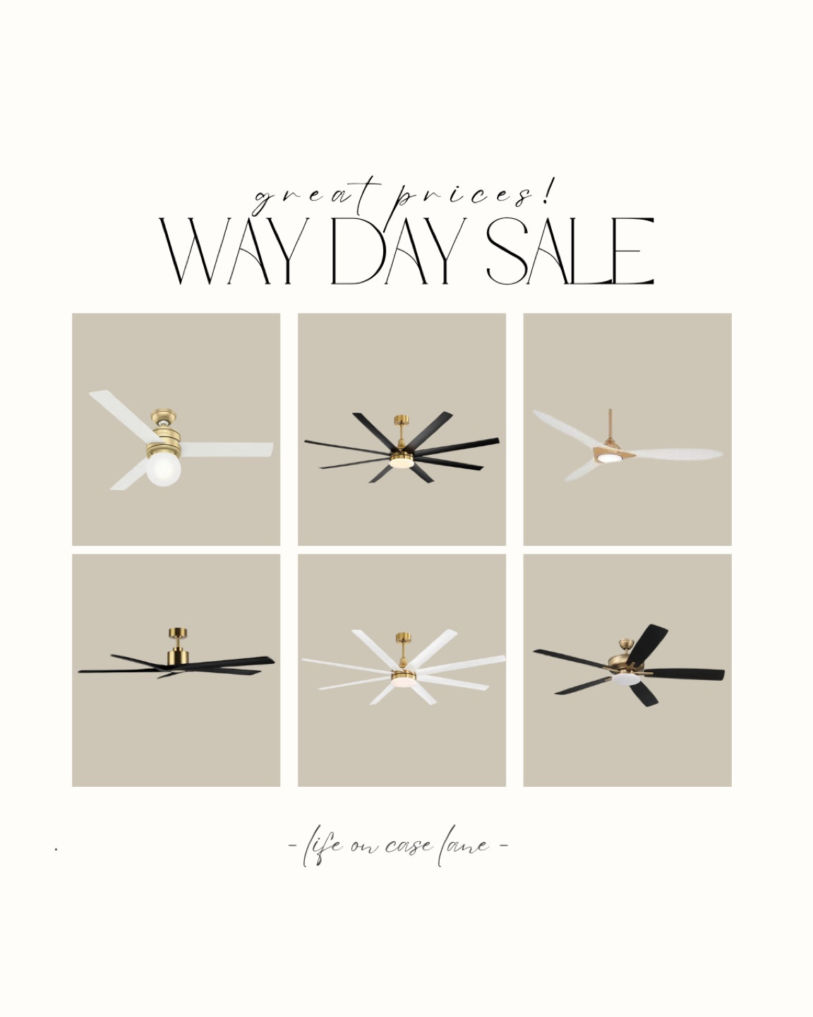 The prices on these ceiling fans are 🔥. 

#LTKxWayDay

#LTKhome #LTKsalealert