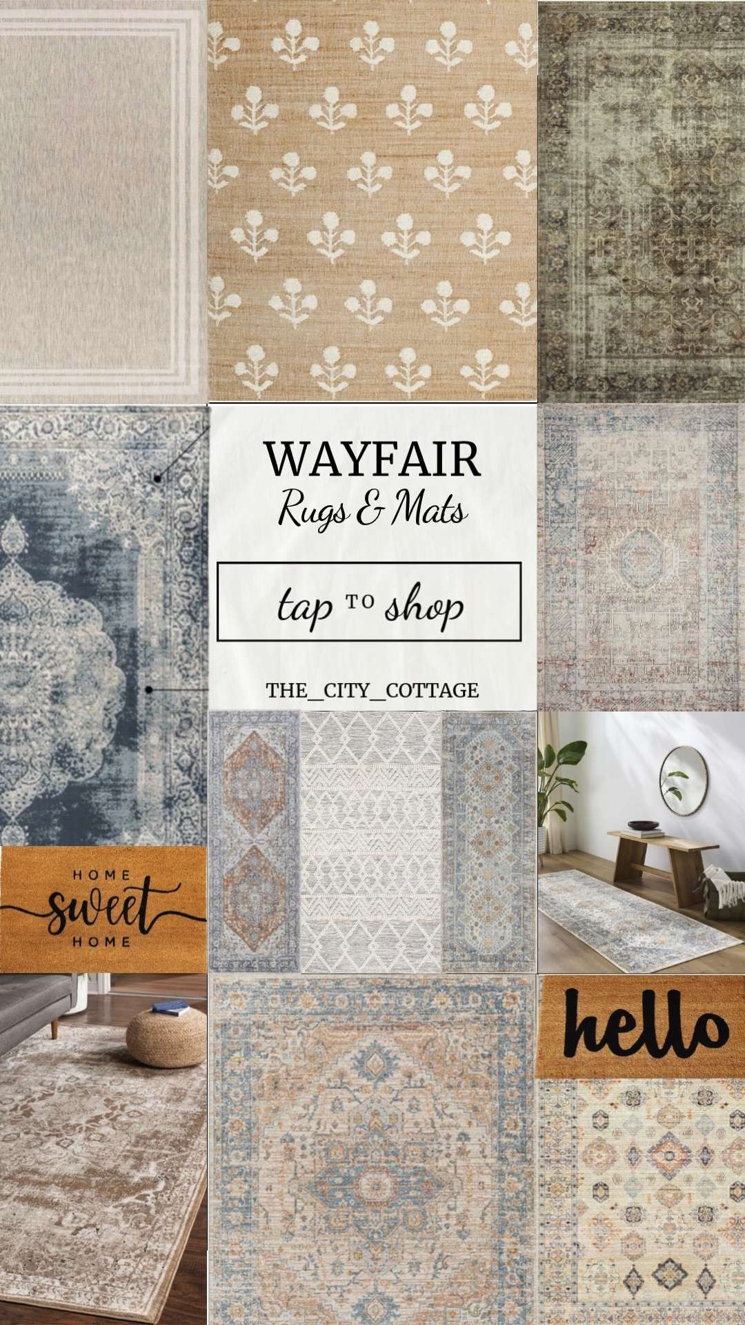 ✨ Rug refresh season is here! ✨
From Moroccan-inspired patterns to cozy cottage styles, these Wayfair finds are the perfect way to layer warmth and texture into your space this season. 🏡
Tap to shop my favorite rugs—from washable runners to designer collabs that elevate every corner.
🛋️ Neutral. Timeless. Effortlessly chic.
#WayfairFinds #HomeDecor #RugRefresh #LTKHome #CozyInteriors #NeutralHome 

 #LTKCyberWeek #LTKHoliday #LTKHome