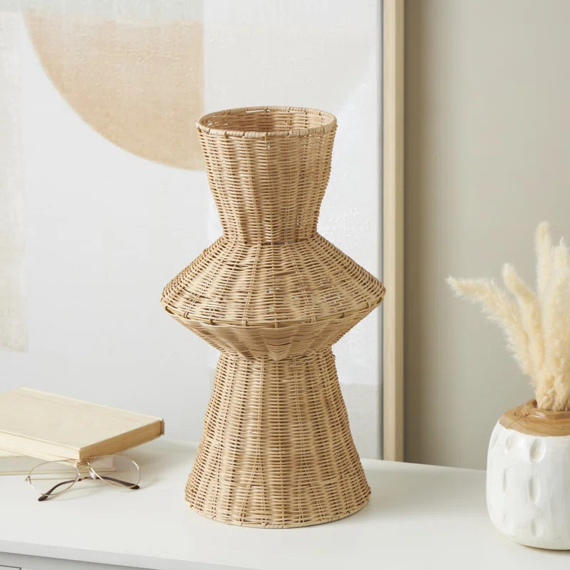 Joss & Main Loma Rattan Table Vase | Wayfair | Wayfair North America