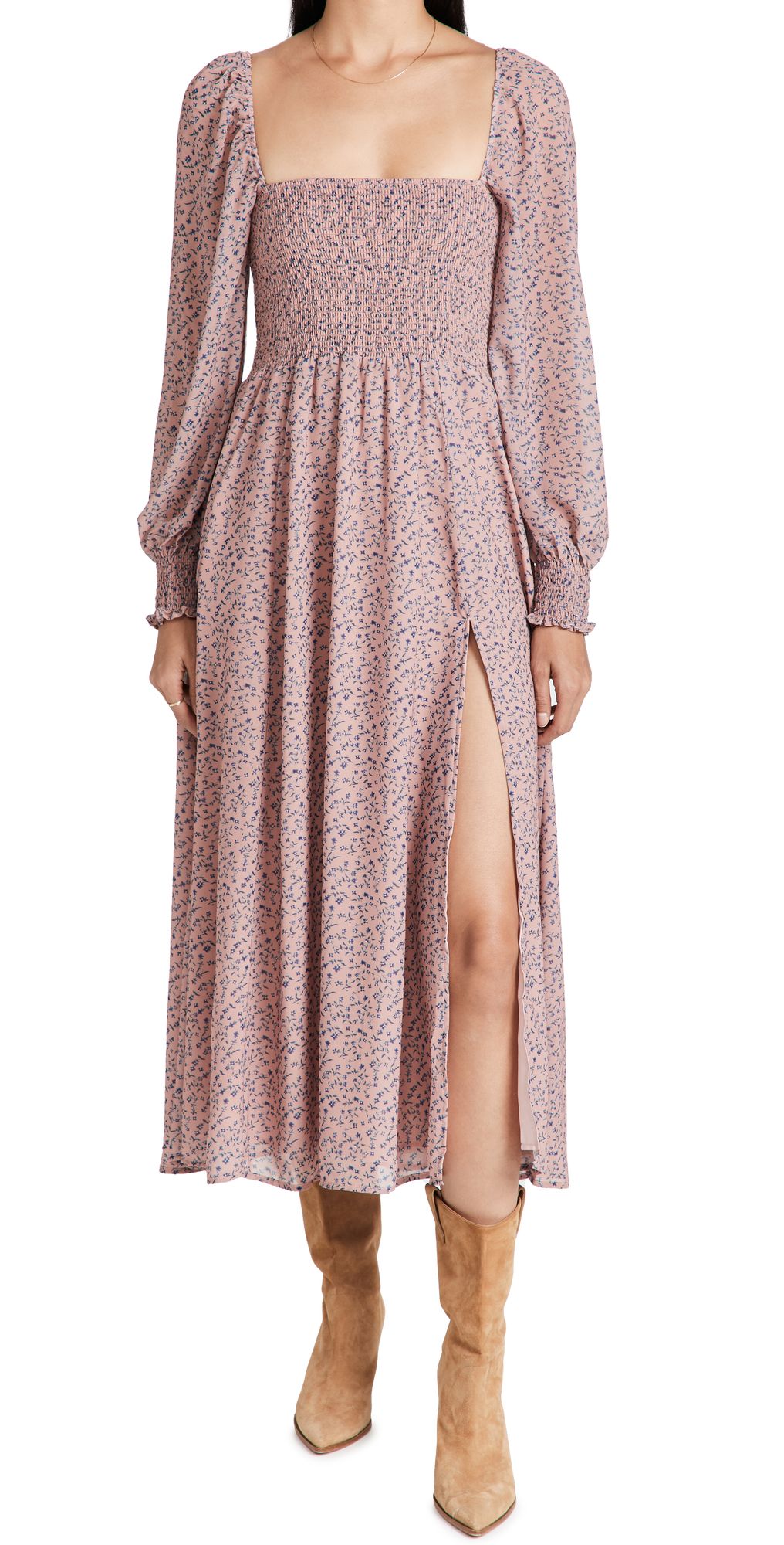 Classic Smocked Maxi Dress | Shopbop