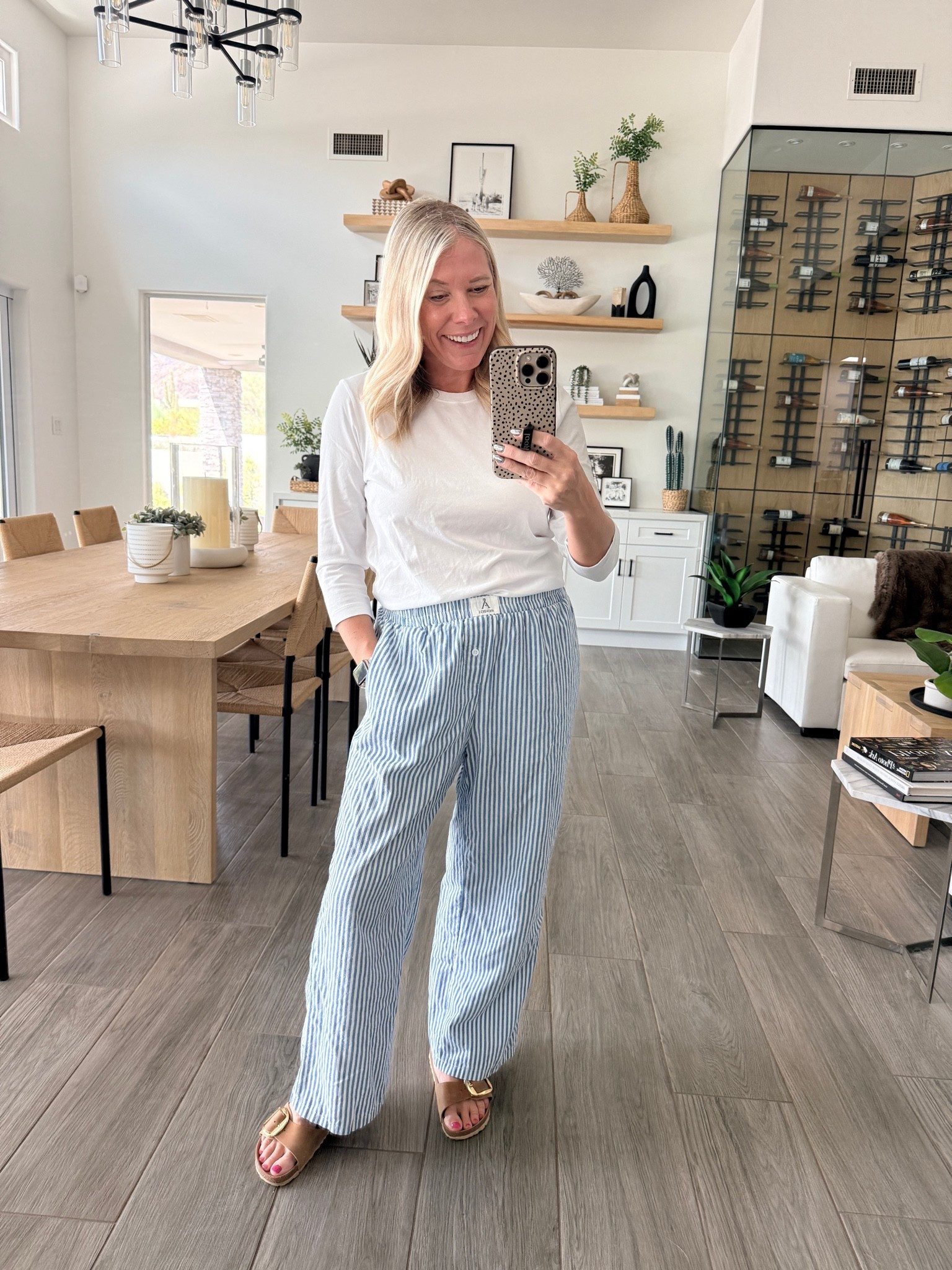 Size small pants and 38 birks.

#LTKOver40 #LTKootd