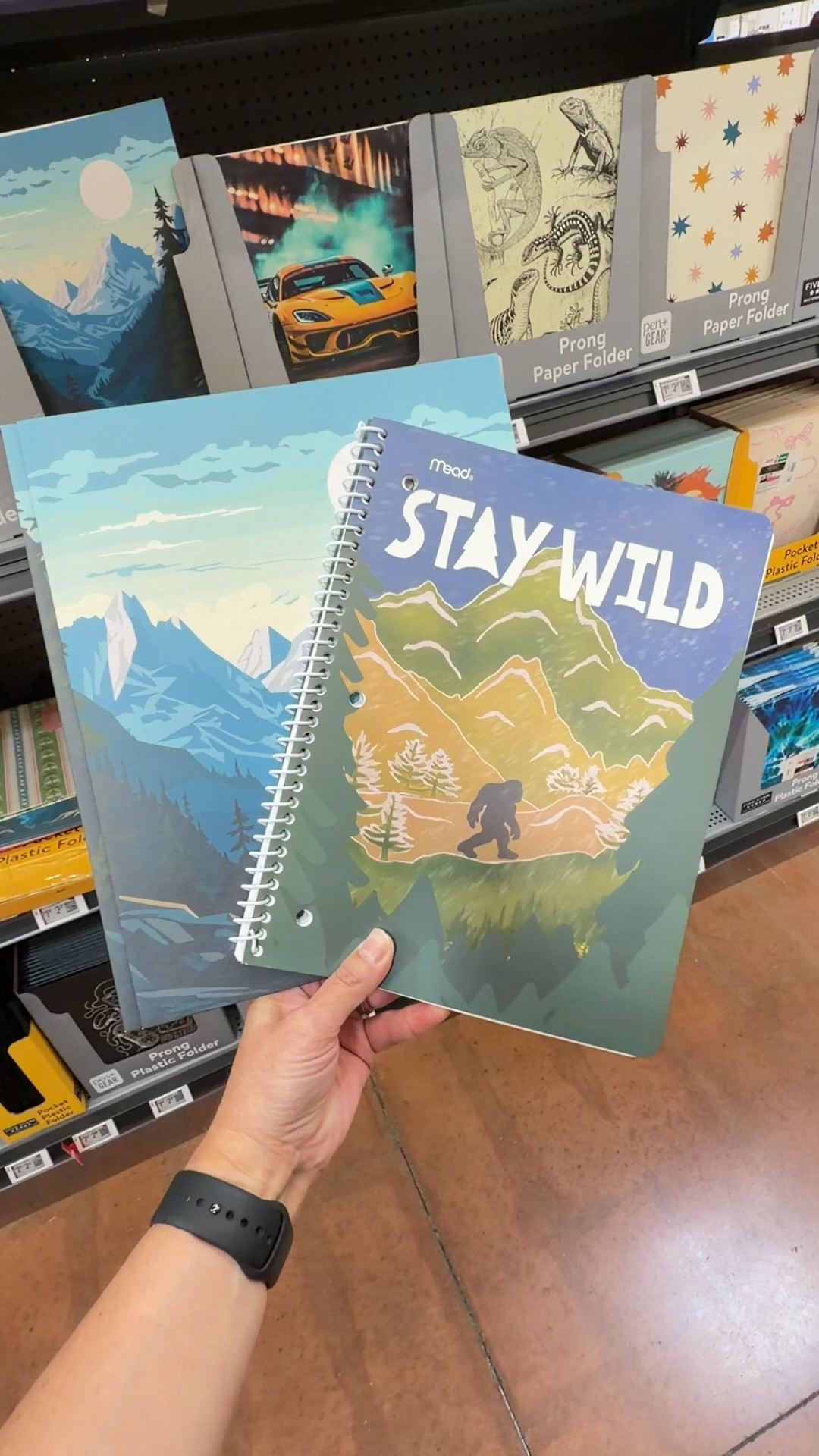 Was I planning to buy school supplies at Walmart today? Nope. But I walked by and saw this fun Bigfoot notebook and outdoorsy folder and I couldn’t resist. Teachers need new supplies too! @Walmart

#LTKSeasonal #LTKKids #LTKSaleAlert